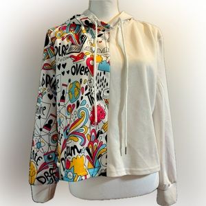 SHEIN misprint lightweight hoodie size small